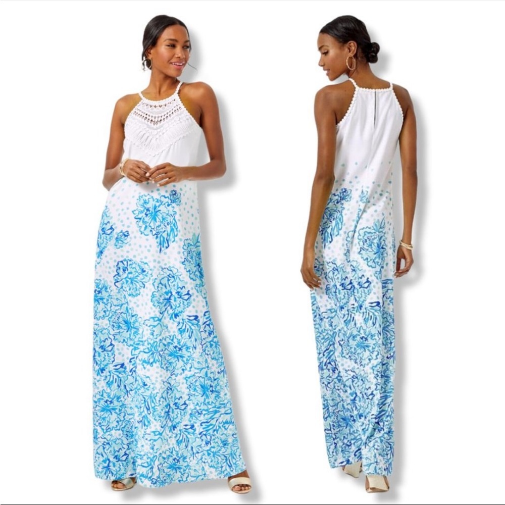 NWOT Lilly Pulitzer Maxi Dress - Size 8 (read description)